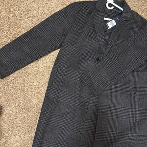 NWT Polo Ralph Lauren Checked Coat Women M